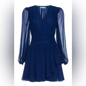 TRINA TURK Crinoline Chiffon Feathered Cocktail Dress-Size 6-RARE FIND! READ!